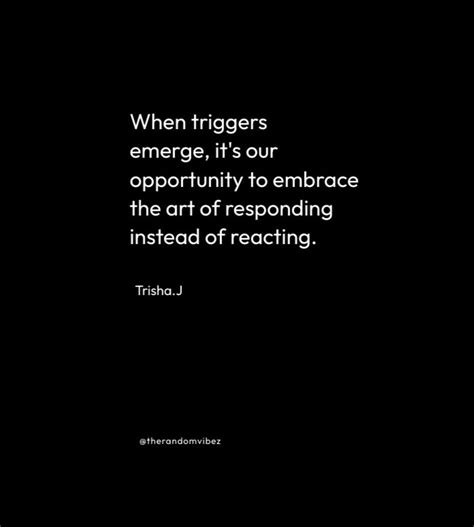 40 Trigger Quotes To Take Charge Of Emotions And Reactions The Random Vibez