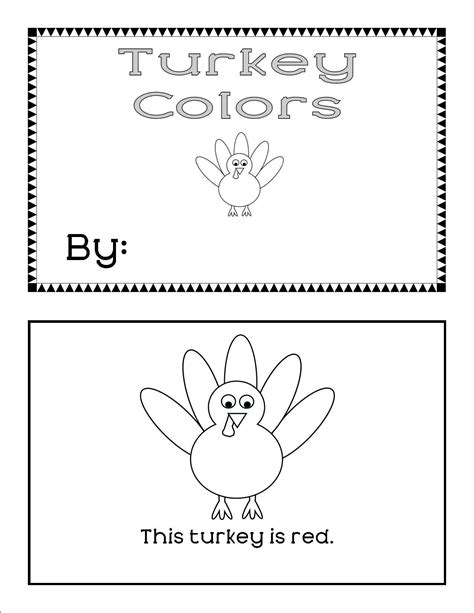 FREE Printable Turkey Activity Books (With images) | Book activities