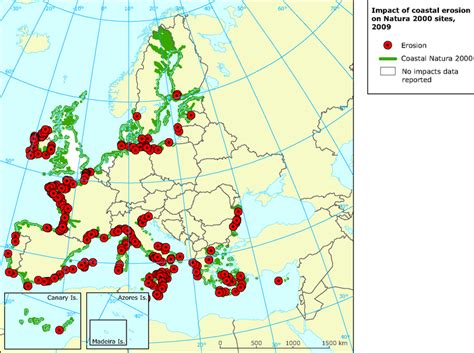 Impact Of Coastal Erosion On Natura 2000 Sites 2009 Eps File