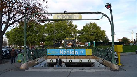 Métropolitain Station Nation à Paris 12e Arrondissement Pa00086579