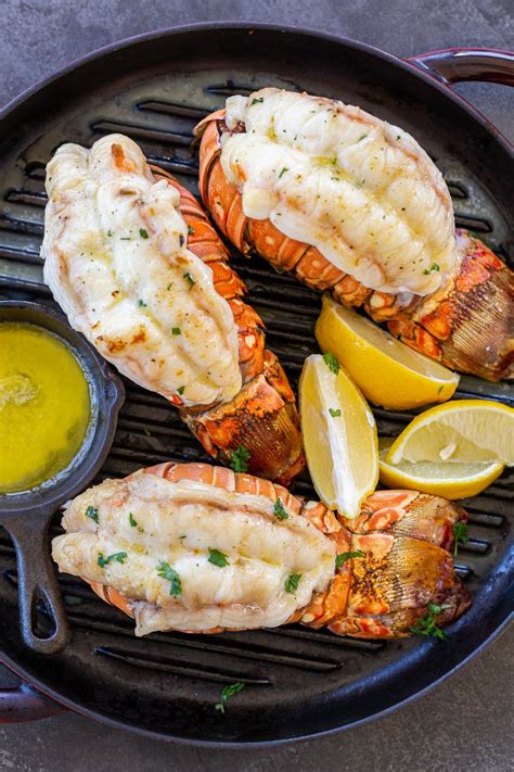 Grilled Lobster Tail Recipe Crazy Easy Momsdish