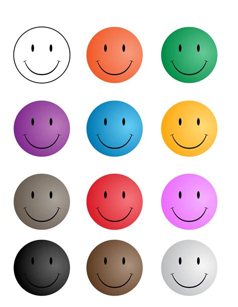 Printable Smiley Face Clip Art 10 Free Cliparts Download Images On