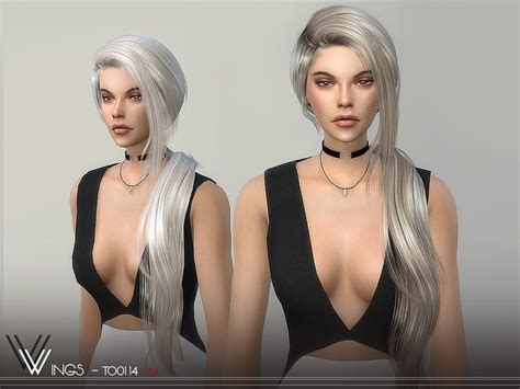 Wings To0114 Hair By Wingssims At Tsr Sims 4 Updates