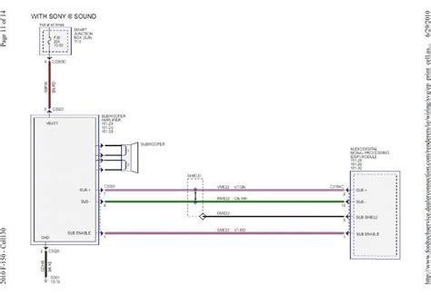 Here we have ford wiring diagrams and related pages. 8" factory Sub replacment. - Page 2 - F150online Forums