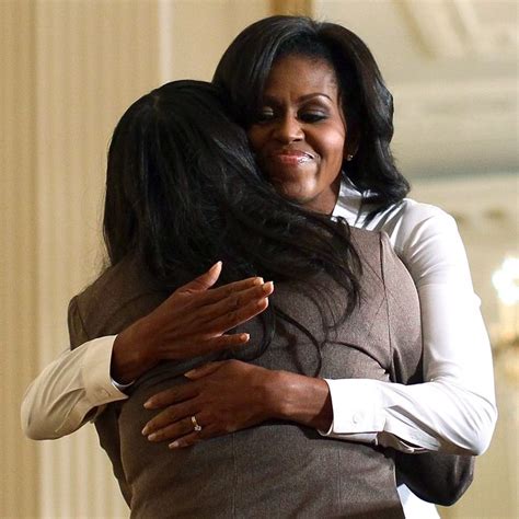 Michelle Obama Hugging Her Way To Nations Heart