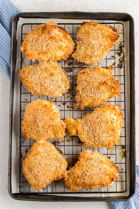 Preparation preheat oven to 450°f with rack in middle. Panko Oven Fried Chicken - Made To Be A Momma