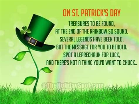 30 Famous St Patrick S Day Poems Images And Pictures Quotesbae