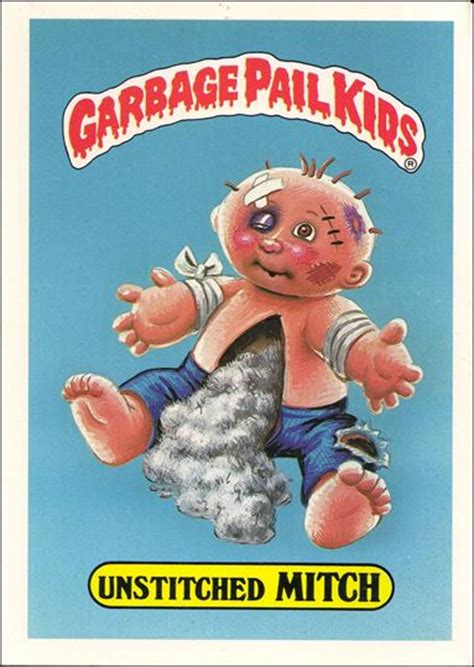 Wacky packages artist john pound had created a painting for the 1985 series of a garbage pail kids doll, and topps. Garbage Pail Kids 1st Series Kid... 9 A, Jan 1986 Trading Card by Topps