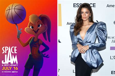 Heres Your First Look At Zendayas Lola Bunny In Space Jam A New
