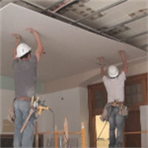 If you make the right preparations and install. Drywall Suspended Grid Showroom | Drywall Suspended ...