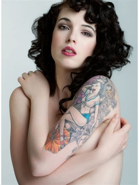 25 Jaw Dropping Pin Up Girl Tattoos Worth Giving A Shot