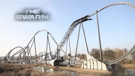 The Swarm Construction Time Lapse Thorpe Park Resort Youtube