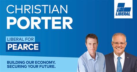 Christian was born and raised in western australia and calls yanchep home with his wife jennifer, son lachlan and daughter florence. Christian Porter | Liberal Party of Australia