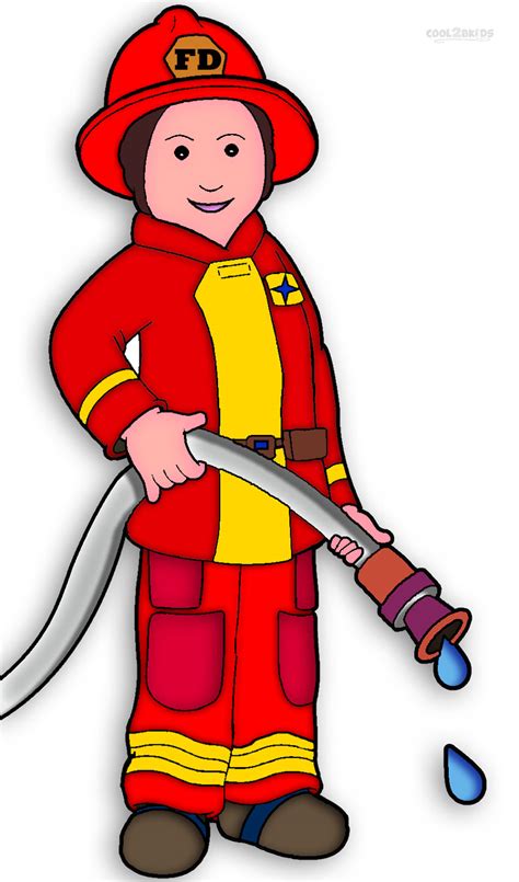 firefighter clip art vector free clipart images