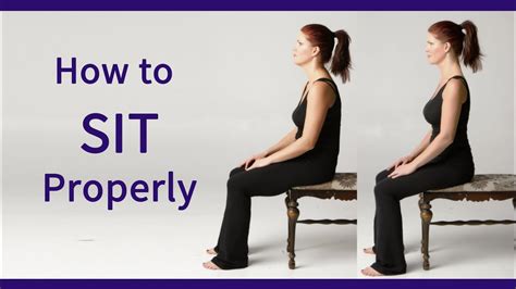 Posture Coach Shows How To Sit Properly Youtube