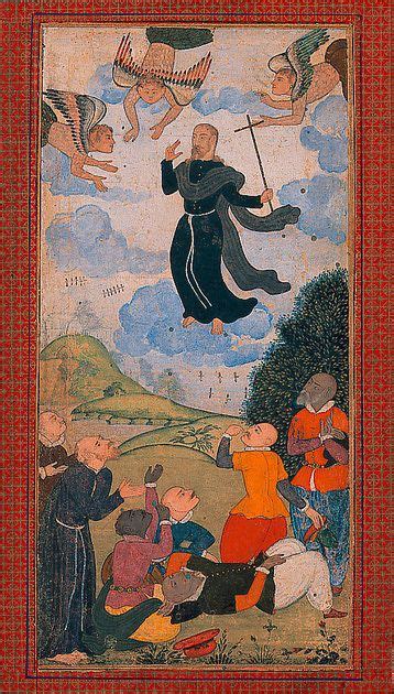 4 Ascension Artworks From India Set 1 Mughal Paintings Ascension