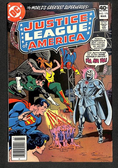 Justice League Of America 176 1980 Comic Books Bronze Age Dc