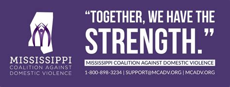 Mississippi Coalition Against Domestic Violence Home