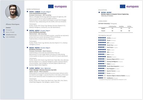 Europass Cv The Gateway To Your Tech Job In Europe Sprint Cv Blog