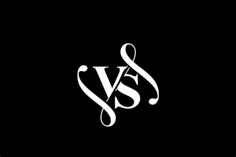Vs Monogram Logo Design V6 Graphic By Greenlines Studios · Creative Fabrica