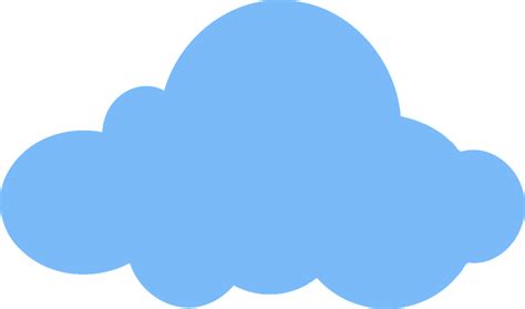 Nube Clima Azul Gráficos Vectoriales Gratis En Pixabay