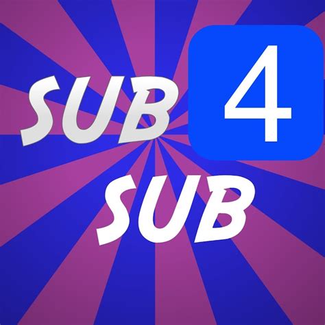 Sub 4 Sub Center Youtube