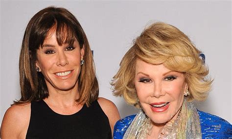 Joan Riverss Daughter Melissa Employed A Glam Squad For Her Passing