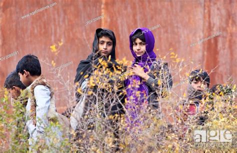 Girls Chakothi Azad Kashmir Pakistan Stock Photo Picture And