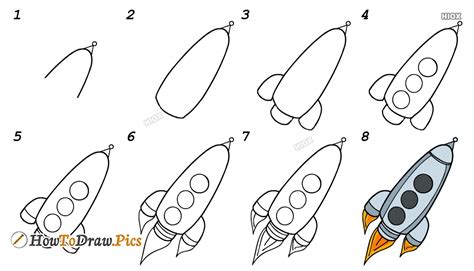 Top 100 How To Draw A Spaceship Pruzenski