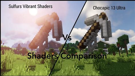 Sildurs Vibrant Shaders Vs Chocapic Ultra Minecraft Youtube