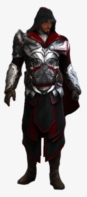 Ezio Master Assassin Outfit Creed Brotherhood Armor Of Brutus Png