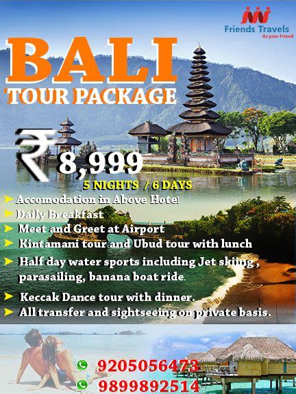 Bali Tour Packages 5 Nights And 6 Days Tour Price Include Find Best