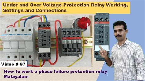 Under And Over Voltage Protection Relay Working Phase Sequence Relay