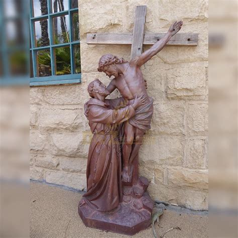 Catholic Christian Religious Decorations Joseph And Jesus On The Cross