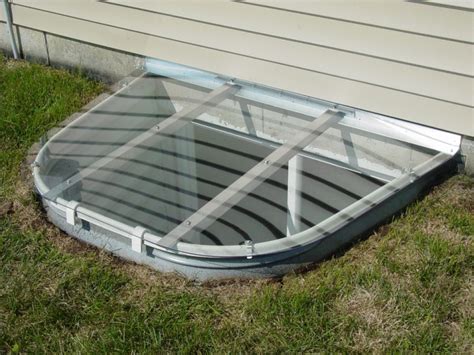 Polycarbonate Window Well Covers Crystal Clear
