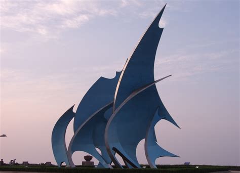 Famous Modern Art Nautical Abstract Sculpturestatue For