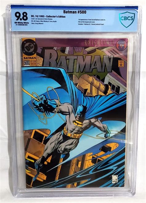 Batman 500 Collectors Edition Cbcs 98 1st Azrael Batman Dc 1993