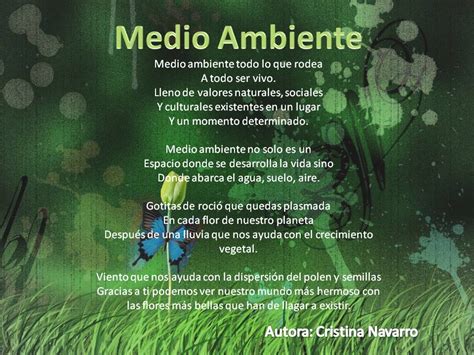 Cristina Hizenith Bio 11ºÑ Poesía Medio Ambiente Cristina Navarro
