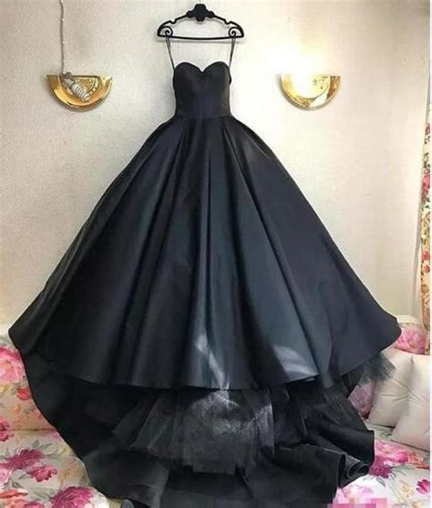 Perfect for proms, homecomings, galas, or black tie events, a prom dress with laces is tailored to fit in just the right way. Gothic Black Ball Gown Wedding Dresses 2019,Corset Plus ...