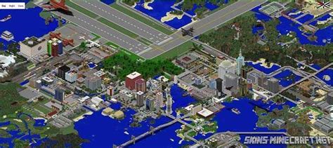 Map Of A Big City Download For Minecraft Карты