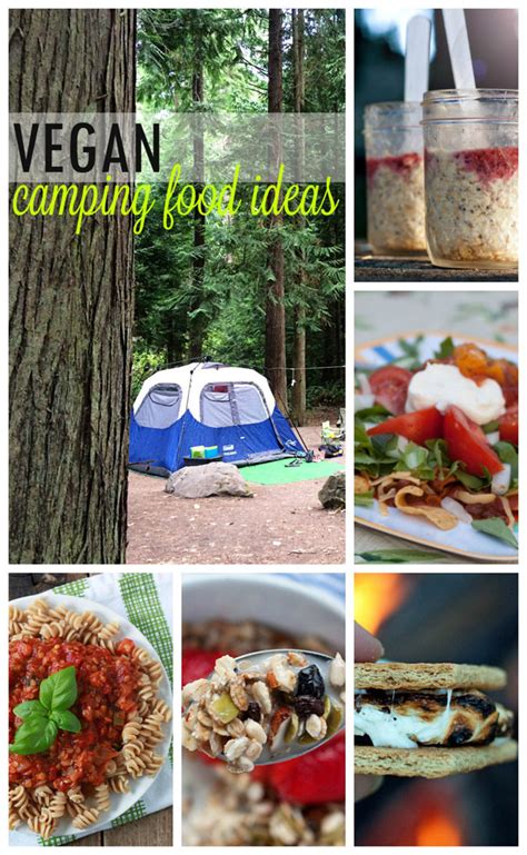 This fun collection of vegetarian camping recipes is divided into breakfast, lunch, dinner, sides, snacks and dessert food categories. Vegan Camping Food Ideas - Kitchen Treaty Recipes