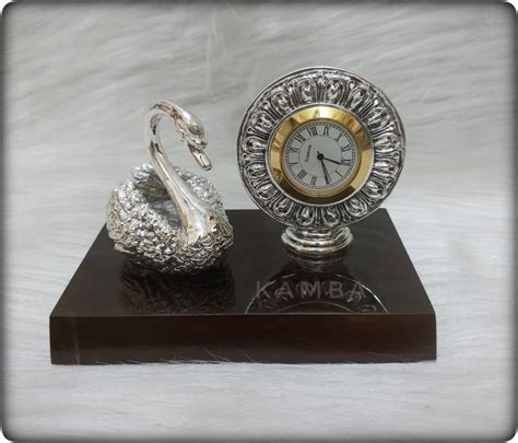 Silver Plated Duck Idols With Watch At Rs 1150 चाँदी चढ़ी हुई