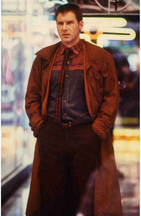 Harrison Ford Blade Runner Rick Deckard Coat Movies Jacket