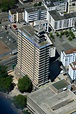 Bielefeld von oben - Umbau und Sanierung des Telekom - Hochhaus am ...