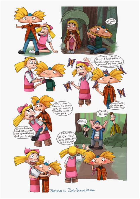 helga and arnold comic