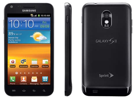 Review Of The Samsung Galaxy S Ii Epic 4g Touch Sprint Techlicious