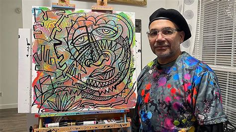 Afro Latino Artist Talks About What Inspires His Work