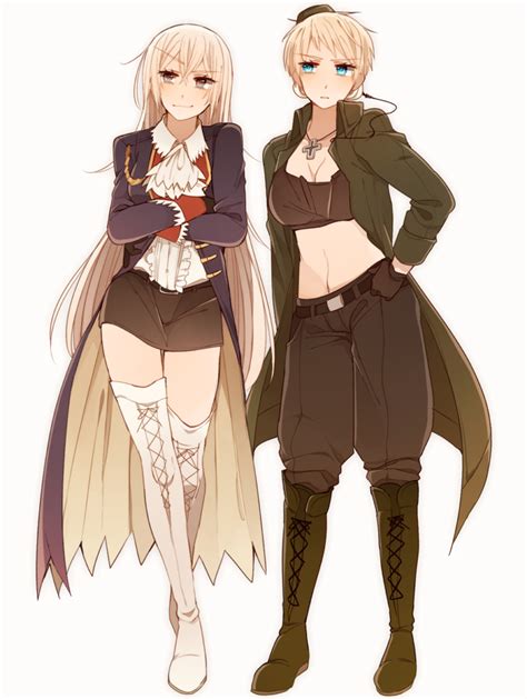 Prussia And Germany Axis Powers Hetalia Drawn By Ninonuko Danbooru