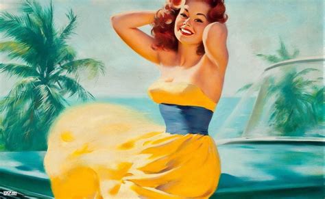 Vintage Pin Up Wallpaper Pictures