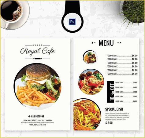 Free Printable Food Menu Templates Of 16 Free Menu Templates Cafe